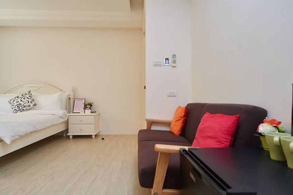 Appartement Happiness Dot à Tamsui Chambre photo